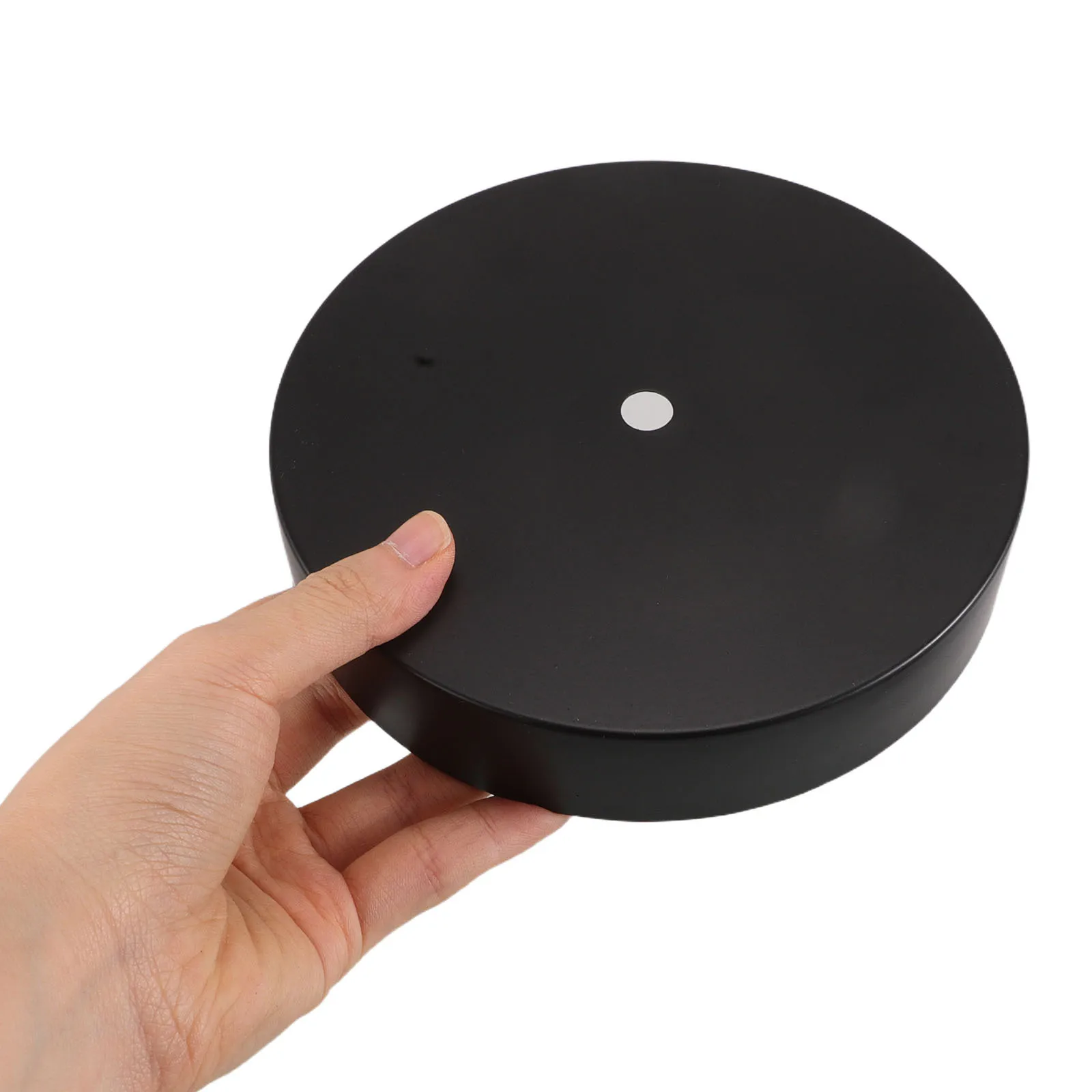 

2pcs 150Mm Round Lamp Base: Black Iron Metal Table Lamp Stand For Diy Lighting Projects Heavy Duty Non-Slip Base Plate, Vintage