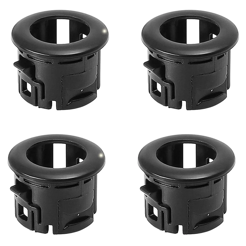 Car Bumper Parking Assist Sensor Retainer Holder Bracket 89348-33010 For Toyota 4Runner Tacoma ES350 HS250H,4Pcs Black