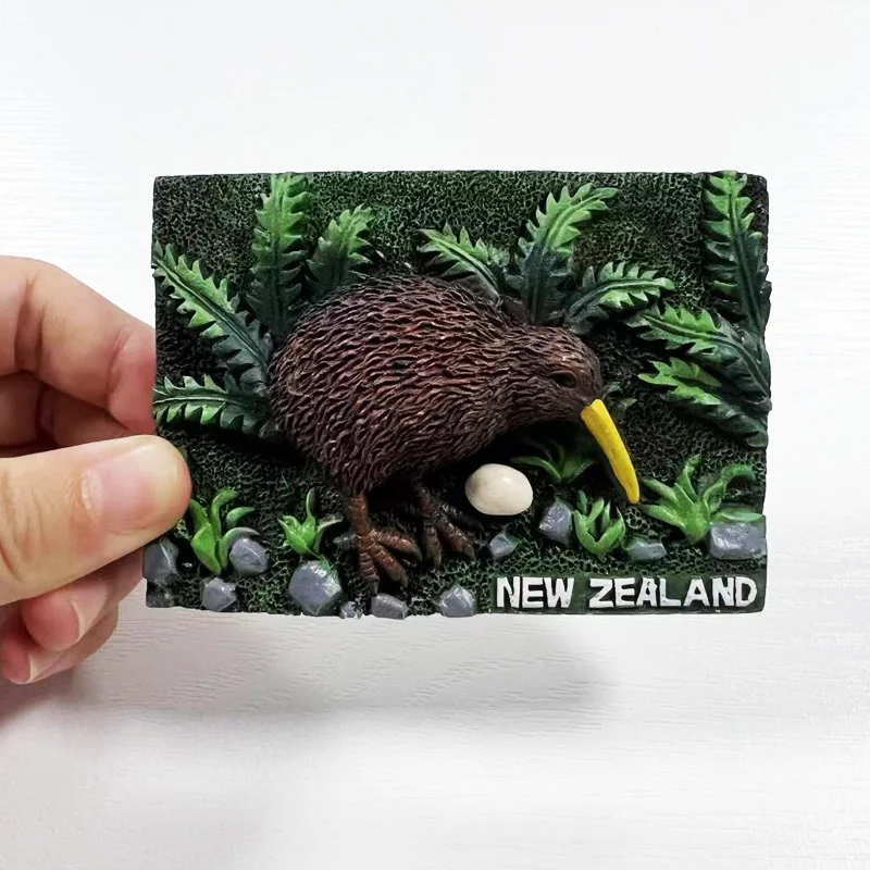 

New Zealand Kiwi High Appearance Value 3D Fridge Magnet Travel Souvenir Home Decoration Collectible Gift