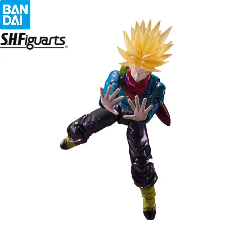 Bandai Dragon Ball S.H. Figuarts Future Trunks SDCC 24 Convention Exclusive Anime Figure Action Model Collectible Toys