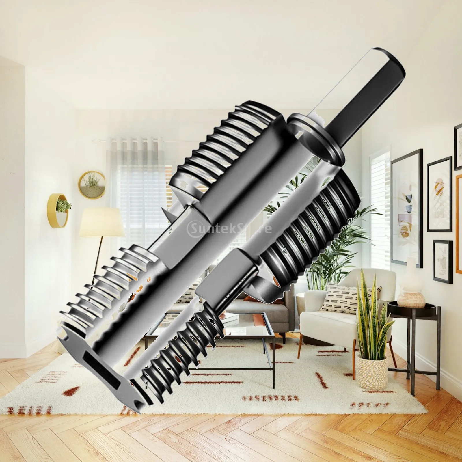 PVC Tube Threader for 24V Electric Drill Multifunction Easy to Use Essential Rethreading Tool for Building Maintenance Repair