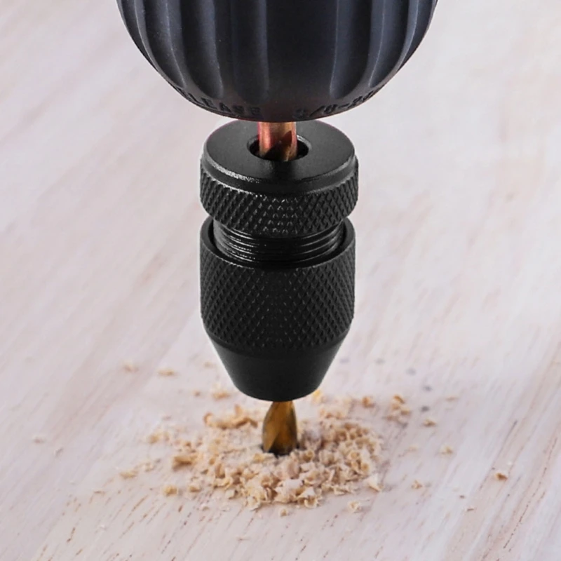 Versatile Woodworking Drill Guide for Professional and Home Use Adjustable Drill Depth Stop Collar for Drill Bits Tool 37JD