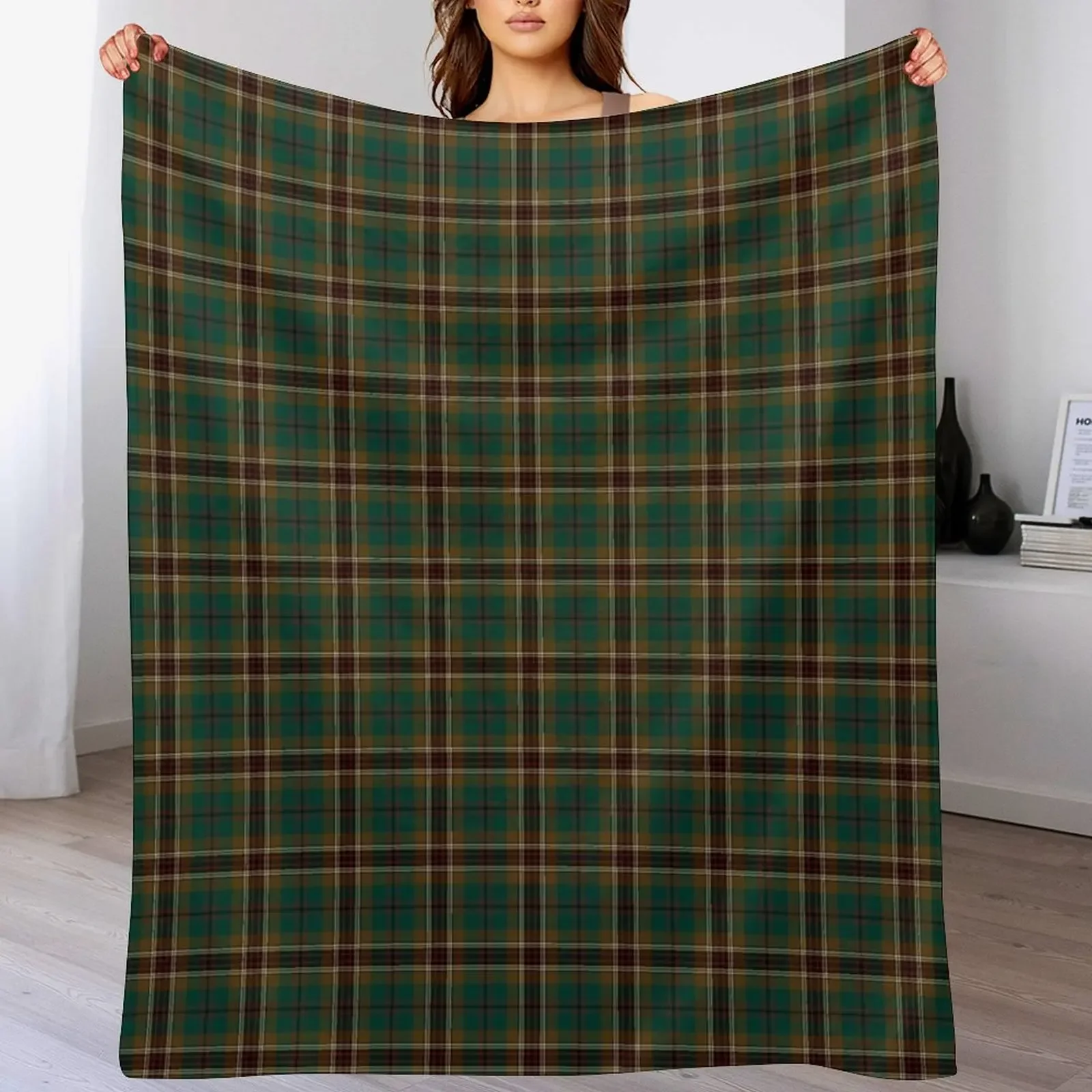 

Murphy Tartan Classic Irish Plaid Throw Blanket Cozy Throw Blanket Birthday Gift for Him Her