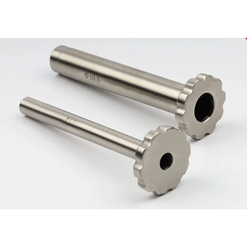 Thoracentesis, stainless steel threaded card