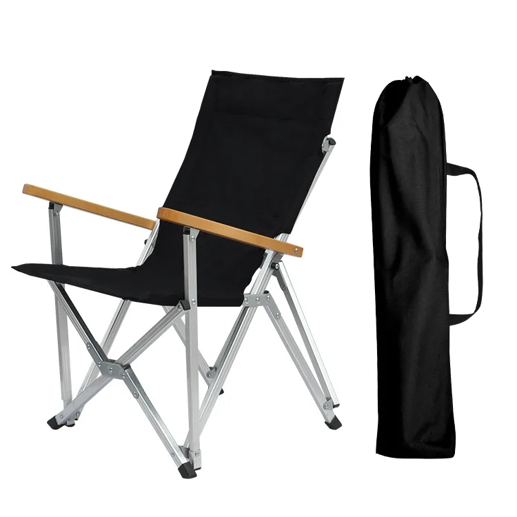 Camping Chair Lightweight Aluminum Foldable  Compact Travel Seat Outdoor Chair with Aluminum Handle for Hiking Picnic School view 3