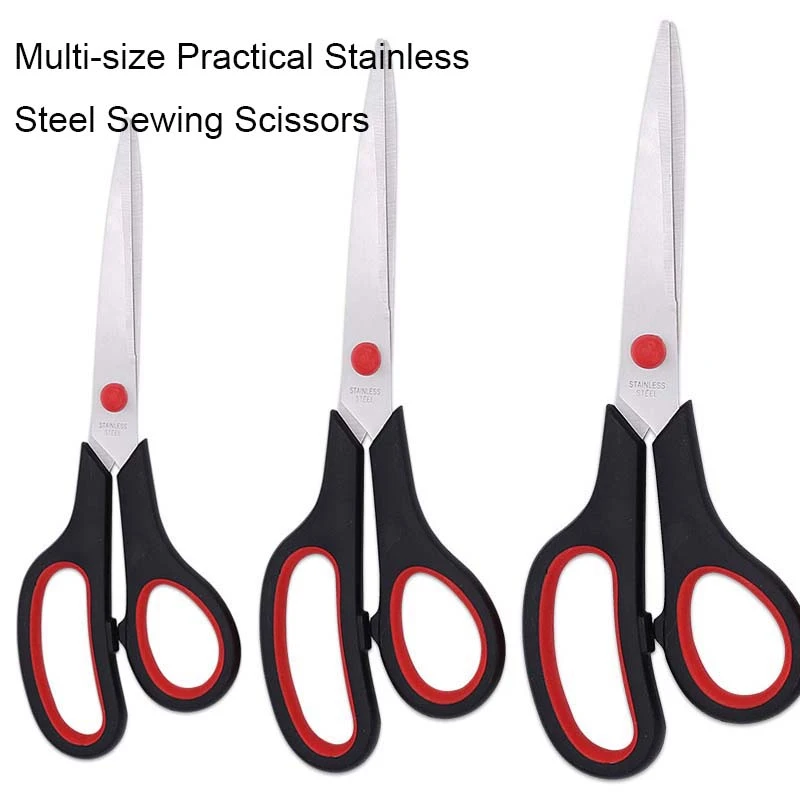 Stainless Steel Tailor Scissors Sewing Scissors For Thin Fabric Paper Needlework Cutting Embroidery Thread Knitting Sewing Tool