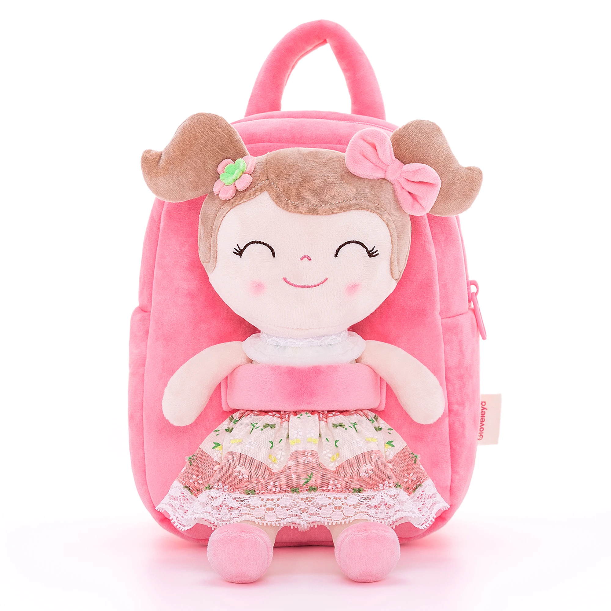 

Gloveleya Plush Backpack Girls backpack For Girl Spring Girl Pink Toy