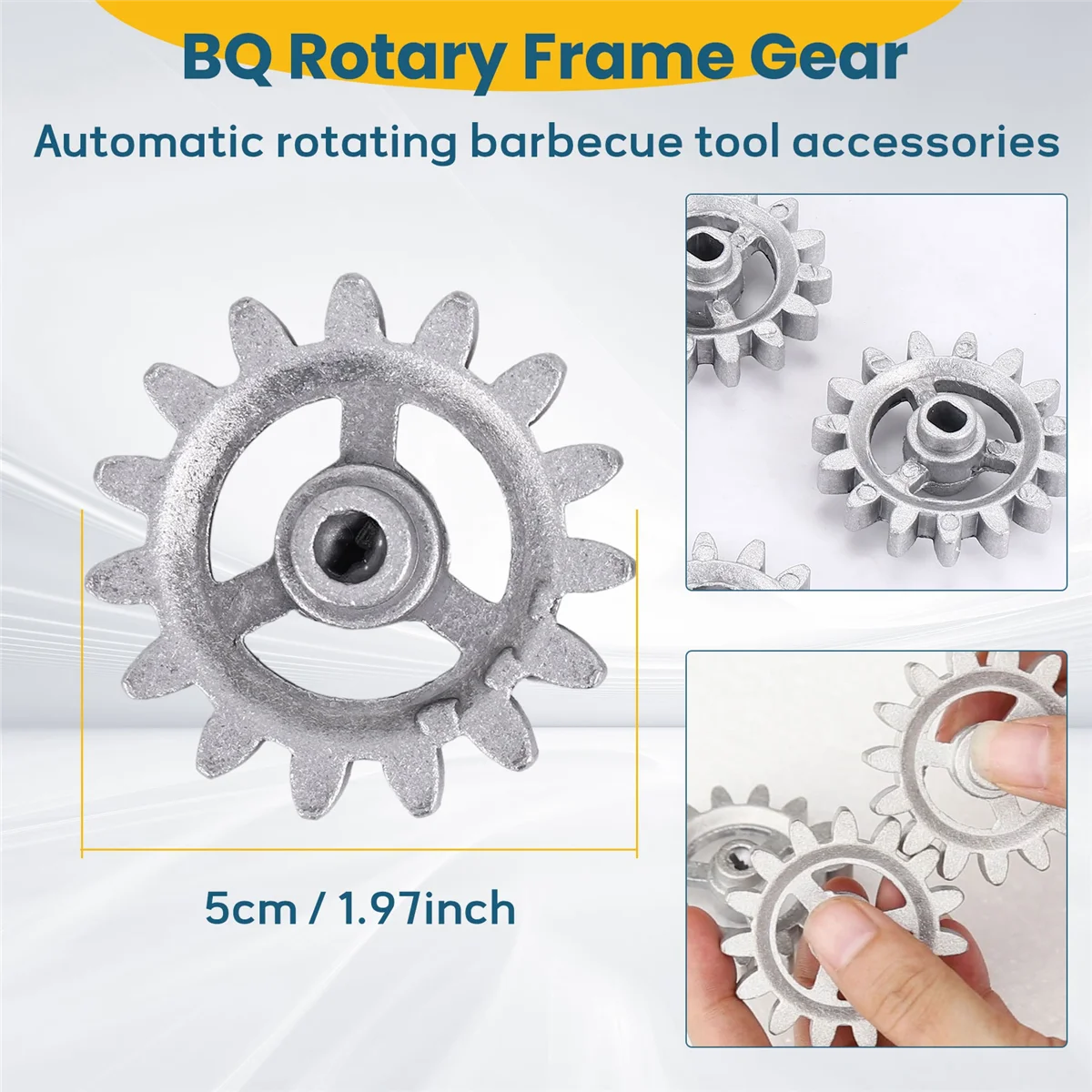 Новая рамочная шестерня «сделай сам», автоматические вращающиеся аксессуары для инструментов для барбекю, шестерни с электродвигателем для всех видов плоских игл для выпечки