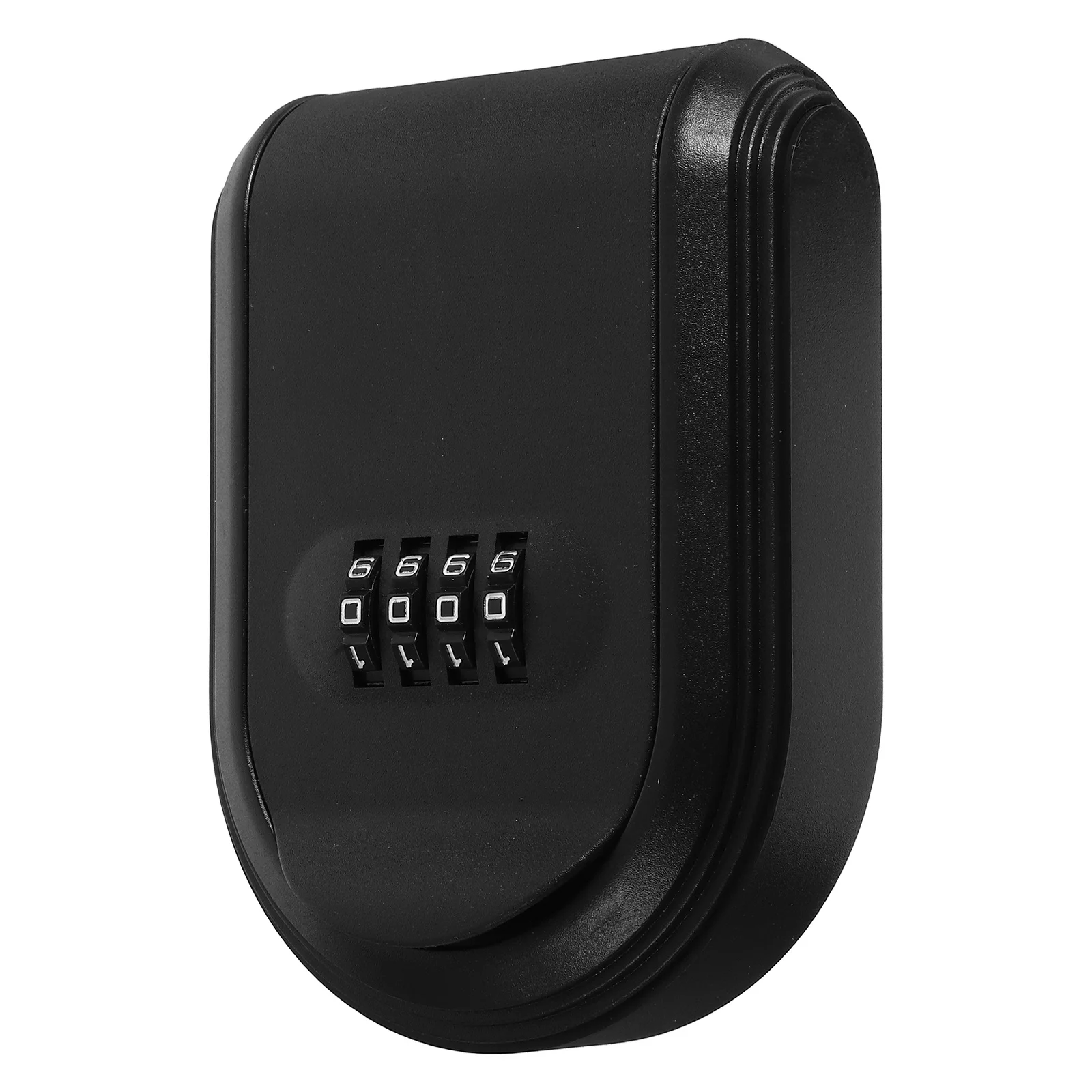 مجموعة اقفال الصناديق الرئيسية السوداء ABS الحائط مفتاح تخزين الأمن آمن للاستخدام المنزلي مكتب السيارة في الهواء الطلق #1