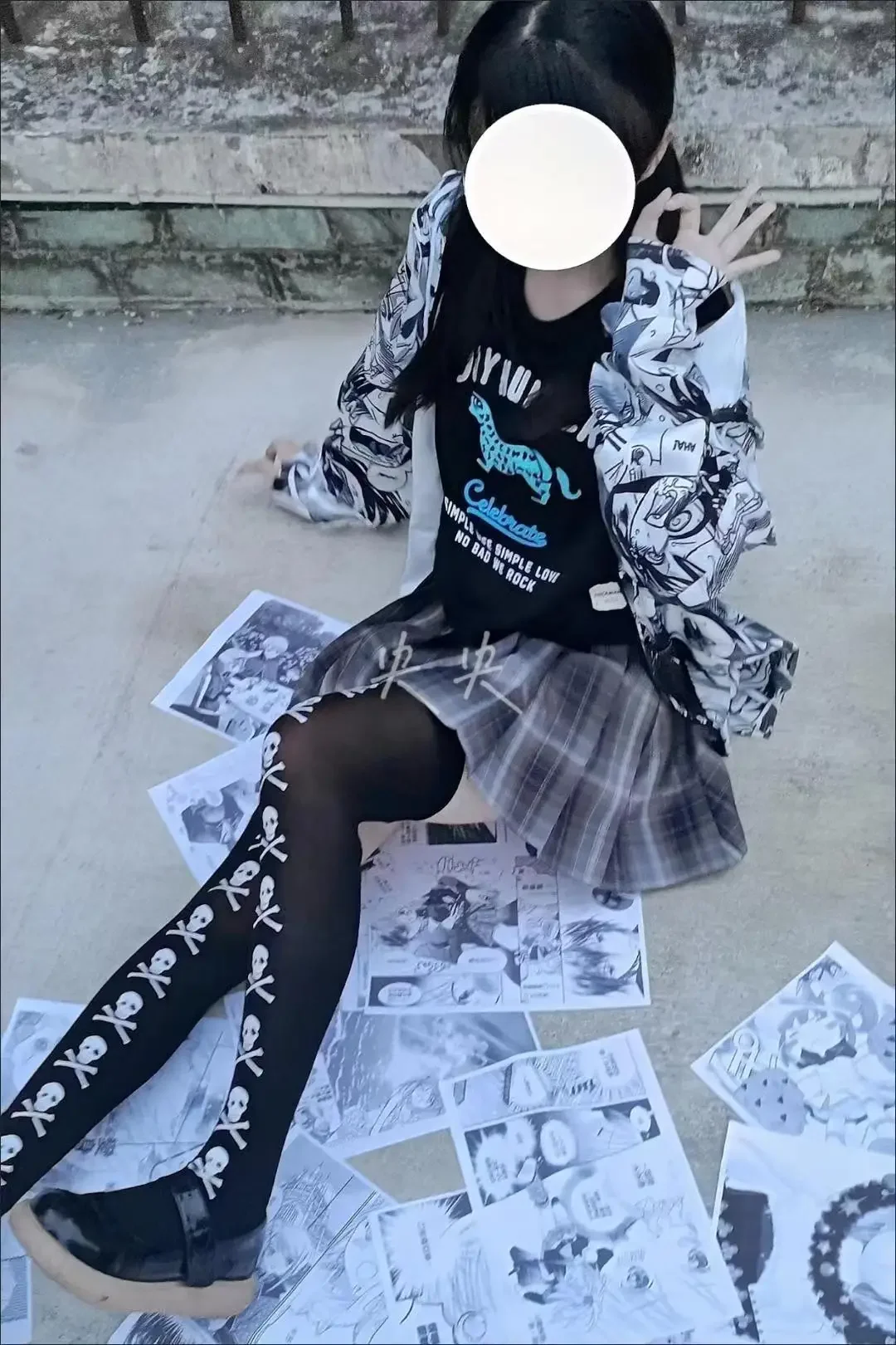 Halloween crâne chauve-souris gothique foncé Sexy bas femmes toile d'araignée Harajuku Alternative longues chaussettes Lingerie peau cuisse haute bonneterie