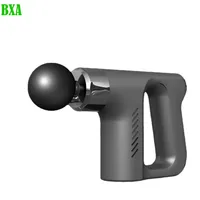 4 Heads Portable Fascia Gun Vibration Massage Gun Sports Muscle Relaxing Massager 5-gear Deep Tissue Mini Fitness Musle Massager