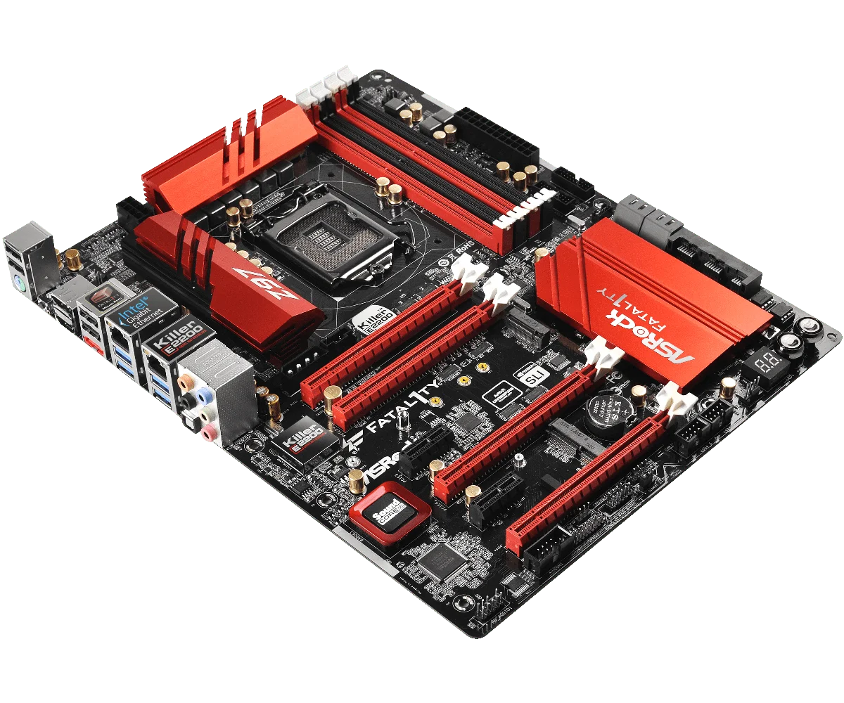 Imagem -04 - Placa-mãe Profissional Lga 1150 Intel Z97 Ddr3 Suporte 32gb I74770 4790 4590 4570 I3-4370 4130 M.2 Ssd Asrock-fatal1ty