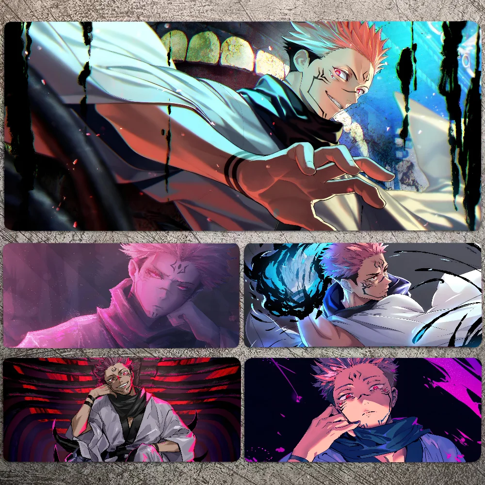 

EPC Jujutsu Kaisen Sukuna non-slip mouse pad suitable for office computers laptops e-sports game desk mats XXL Keyboard