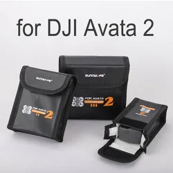 Flight Battery Safe Bag for DJI Avata 2 Protective Case Transport Lithium Battery Safe Explosion-proof Bag