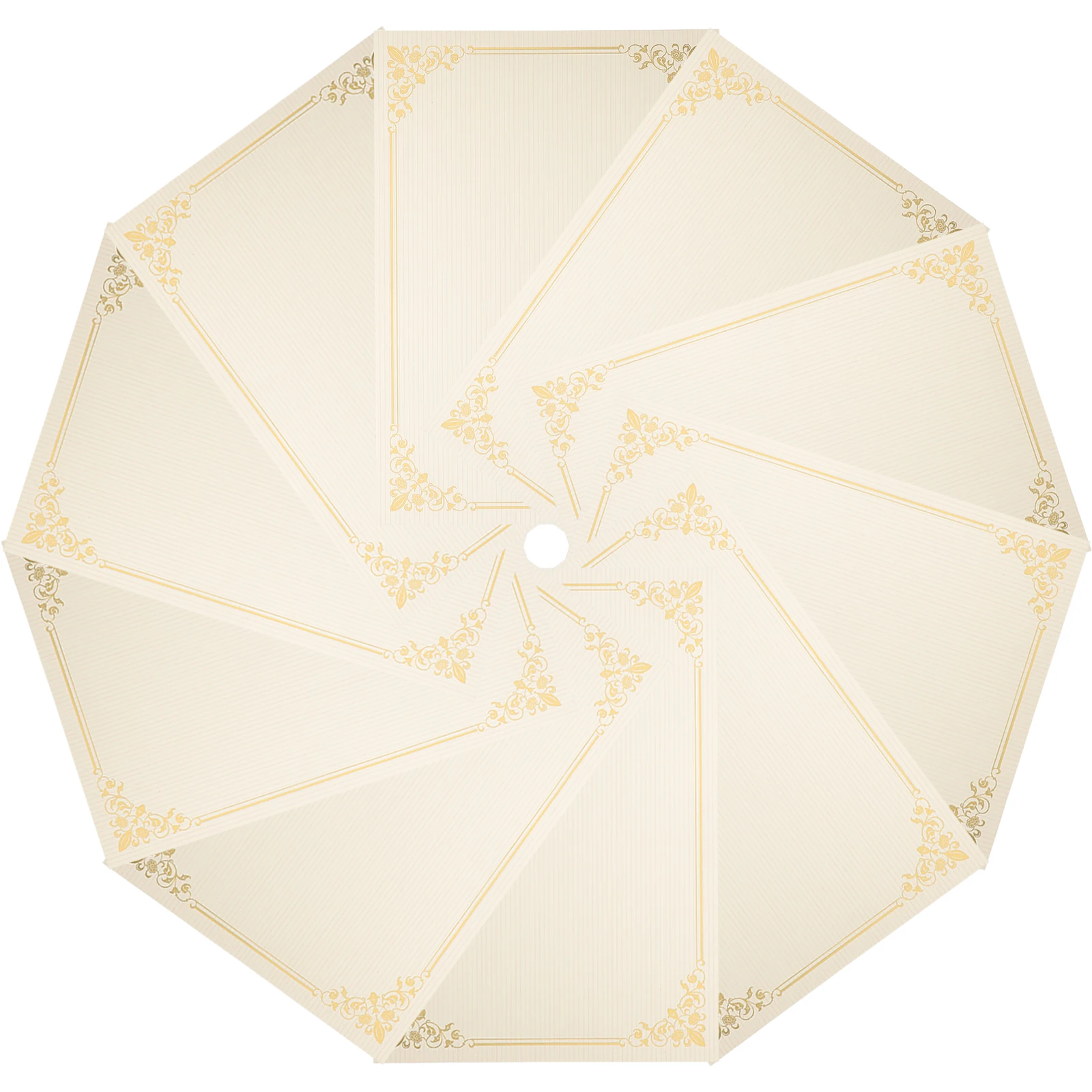 

10 Sheets Certificate Paper Diploma Printable Blank Liner Elegant Border Design for Awards School Office Use