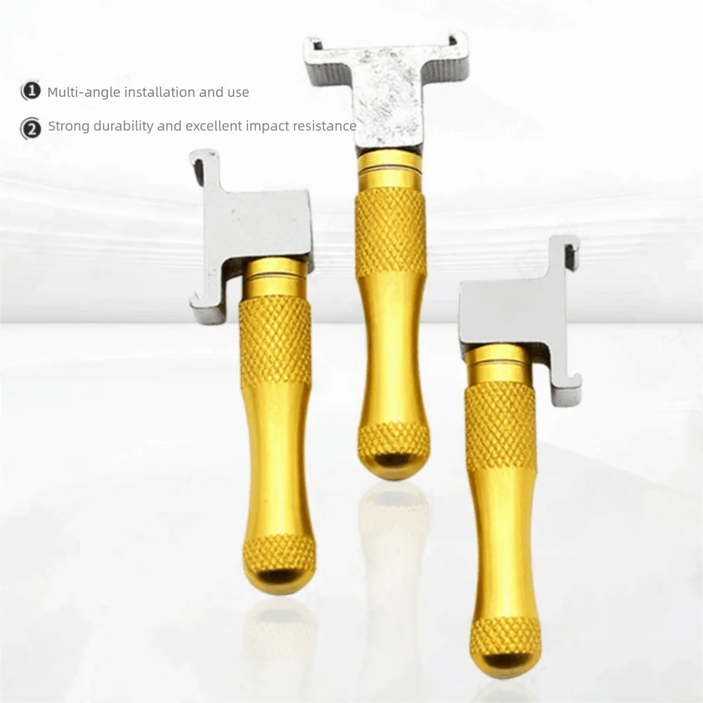 Durable Multifunctional. 2-in-1 Power Lever Multi Angle Flexibility Three Directions Bracing Boom Wrench Handle