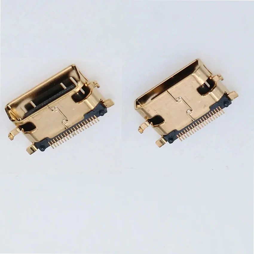 ChengHaoRan 1 stücke 19Pin C Typ Sinking platten 0,8mm SMT + DIP fuß vergoldung MINI HDMI Buchse – Detail 5