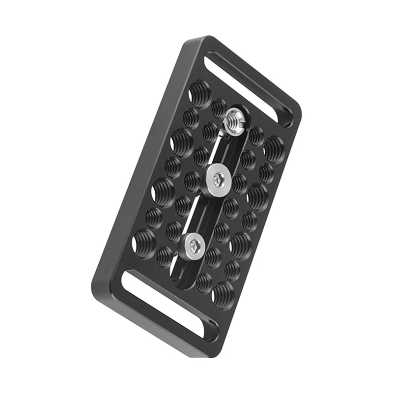BNVN-Multipurpose Cheese Plate Camera Baseplate With 1/4In & 3/8In Threads For Camera Rig Photography Video Accessories