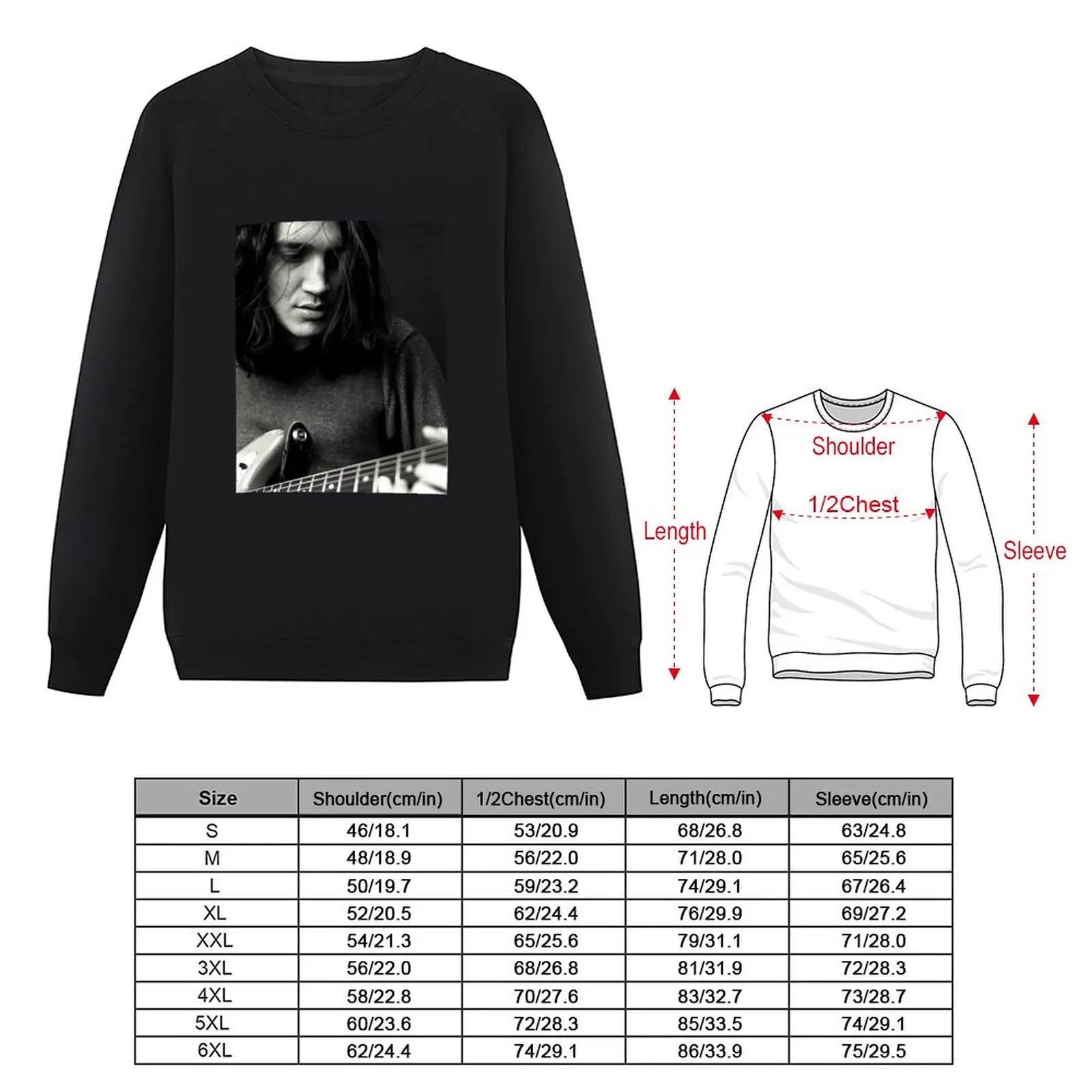 Gifts For Movie Fan John Guitarist Frusciante Retro Wave Pullover Hoodie anime clothes autumn jacket men new sweatshirts