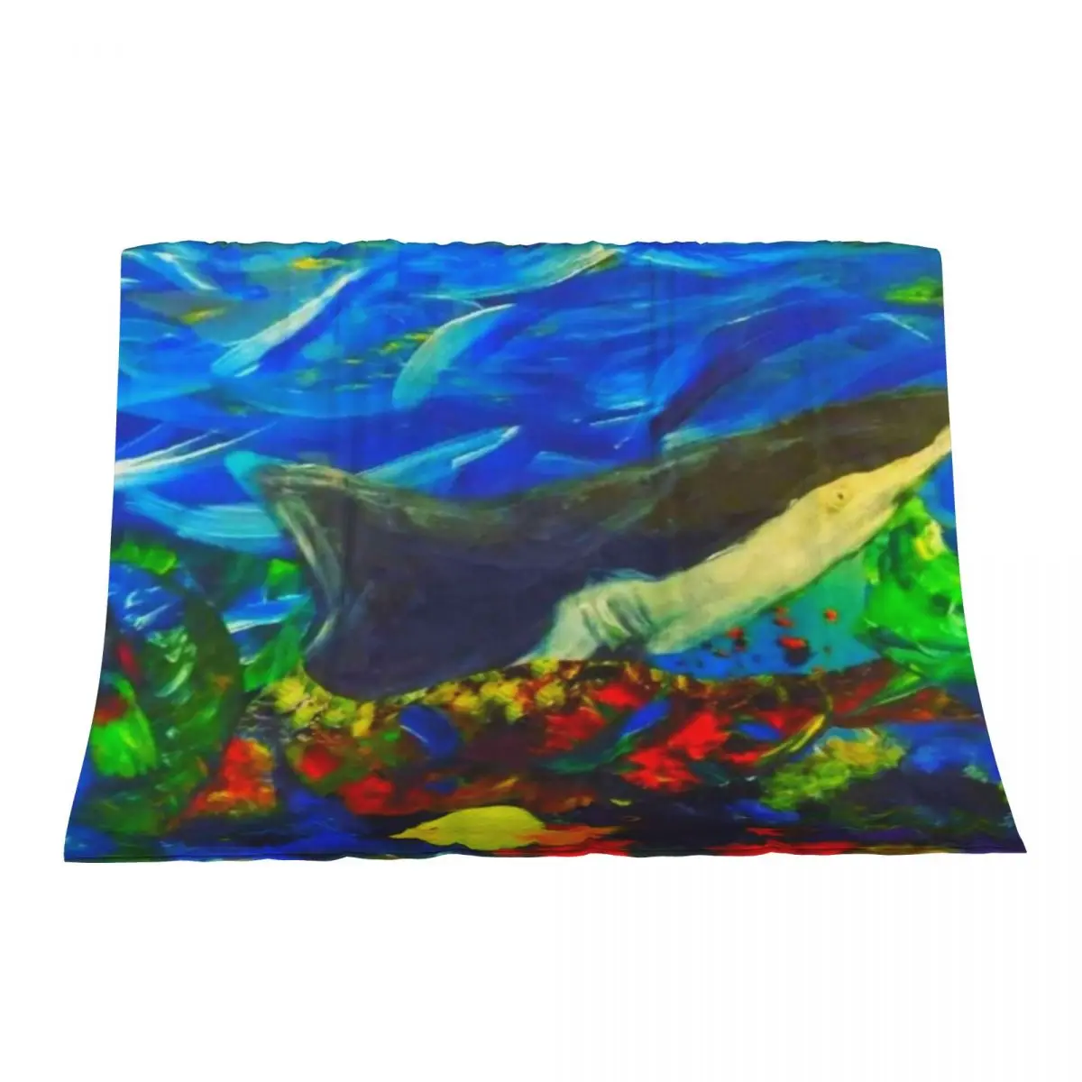

Shark and Colorful Fish sticker for sale by Monalisasmiles. Throw Blanket Blankets For Sofas Blankets For Bed Nap Blankets