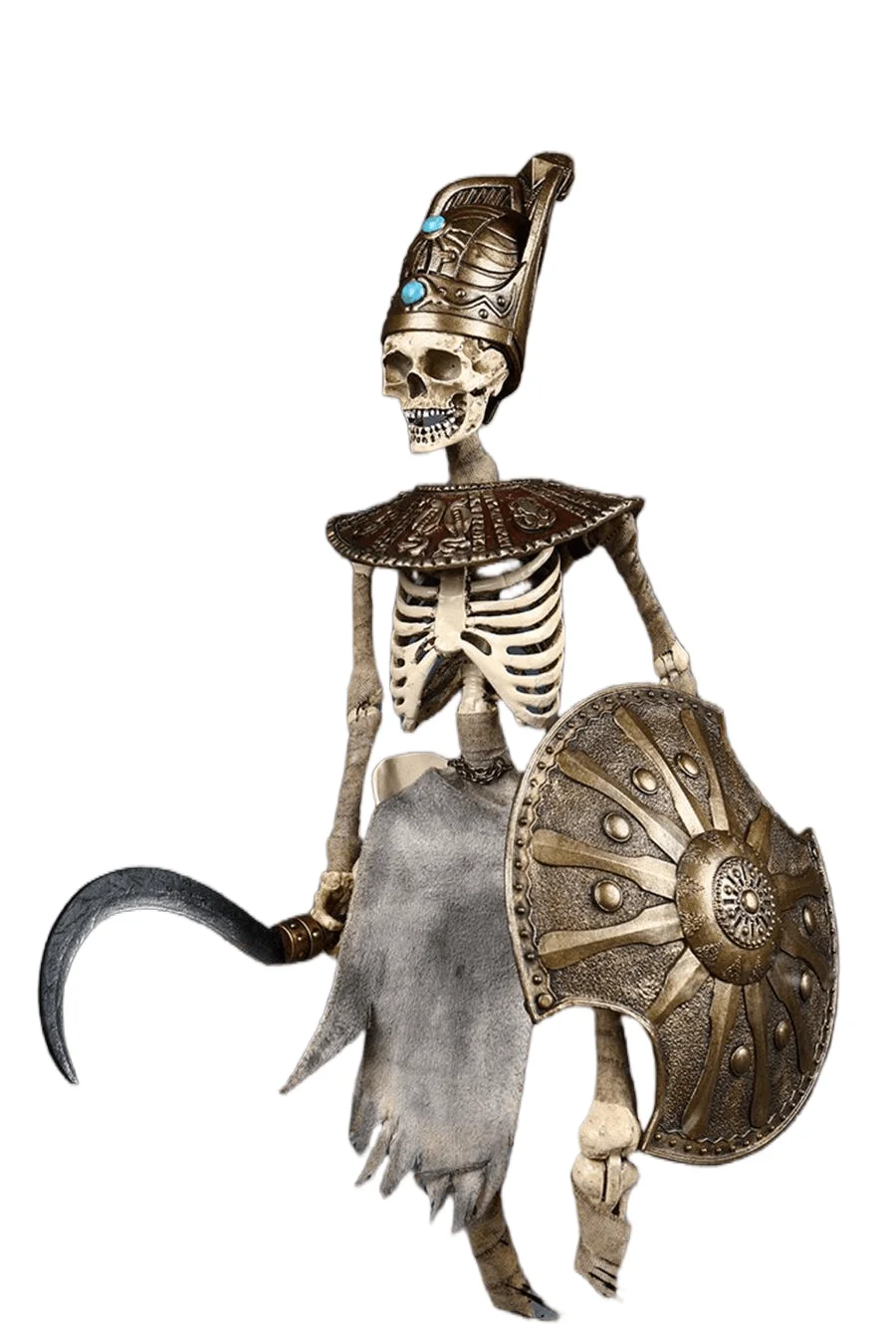 1/6 Scale COOMODEL Egyptian Devil Guard Skeleton Warrior Set Collection Gift Shield 12Inches Action Figure Body Doll