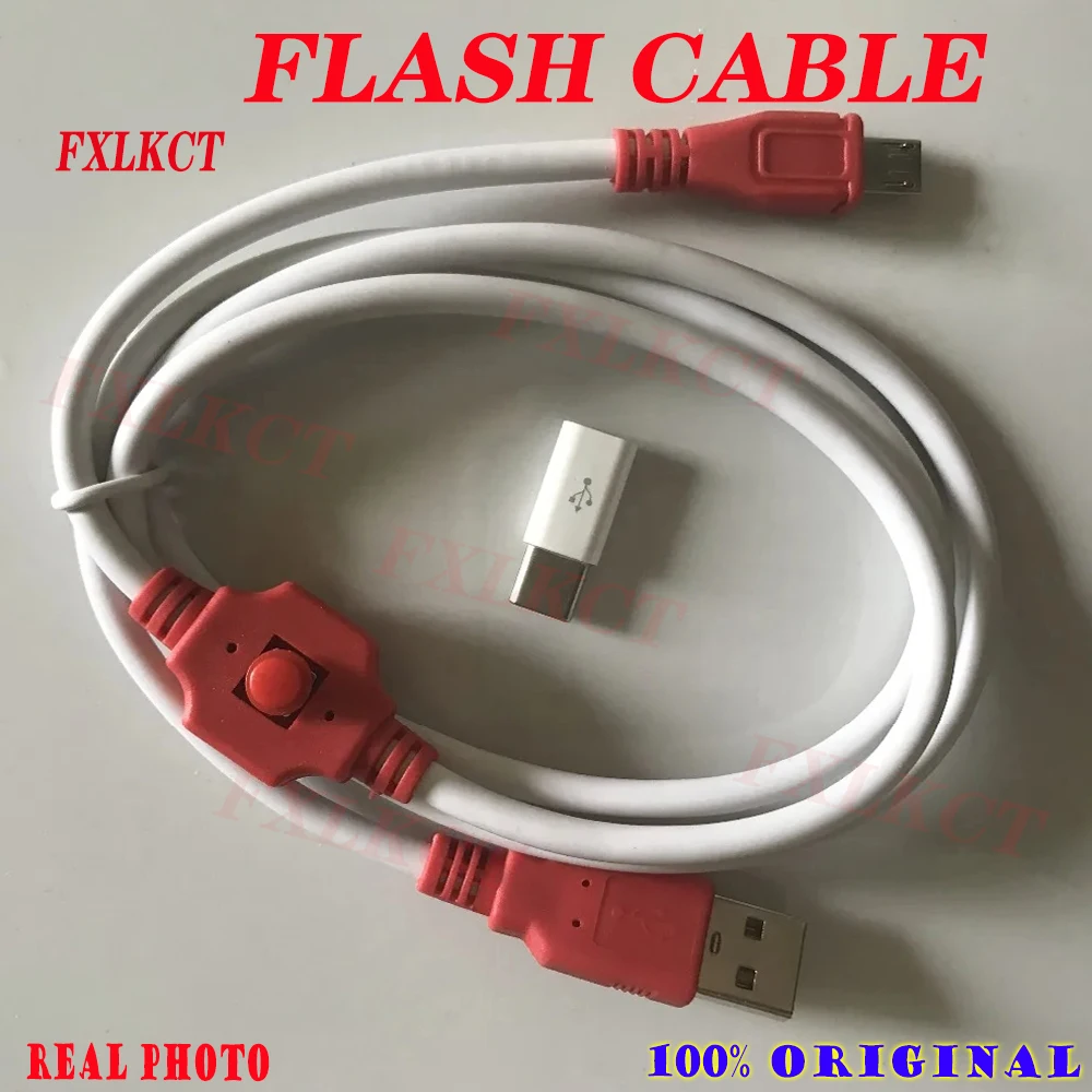 Free Adapter and Deep Flash Cable for Xiaomi Redmi Phone, Open Port 9008, Supports All BL locks, EDL Cable, Track No, Free