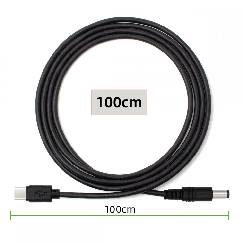 1M USB-C Port To 5.5 x 2.1mm/5.5X2.5/3.5*1.3 5V DC Barrel Jack Power Cable Connector For Small Electronics Devices Promotion Hot
