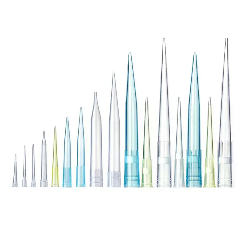 IKEME Plastic Pipette Filter Tips 10ul /100ul/200ul/300ul/1000ul/5ml/10ml  Lab Pipette Tips Micropipette Disposable