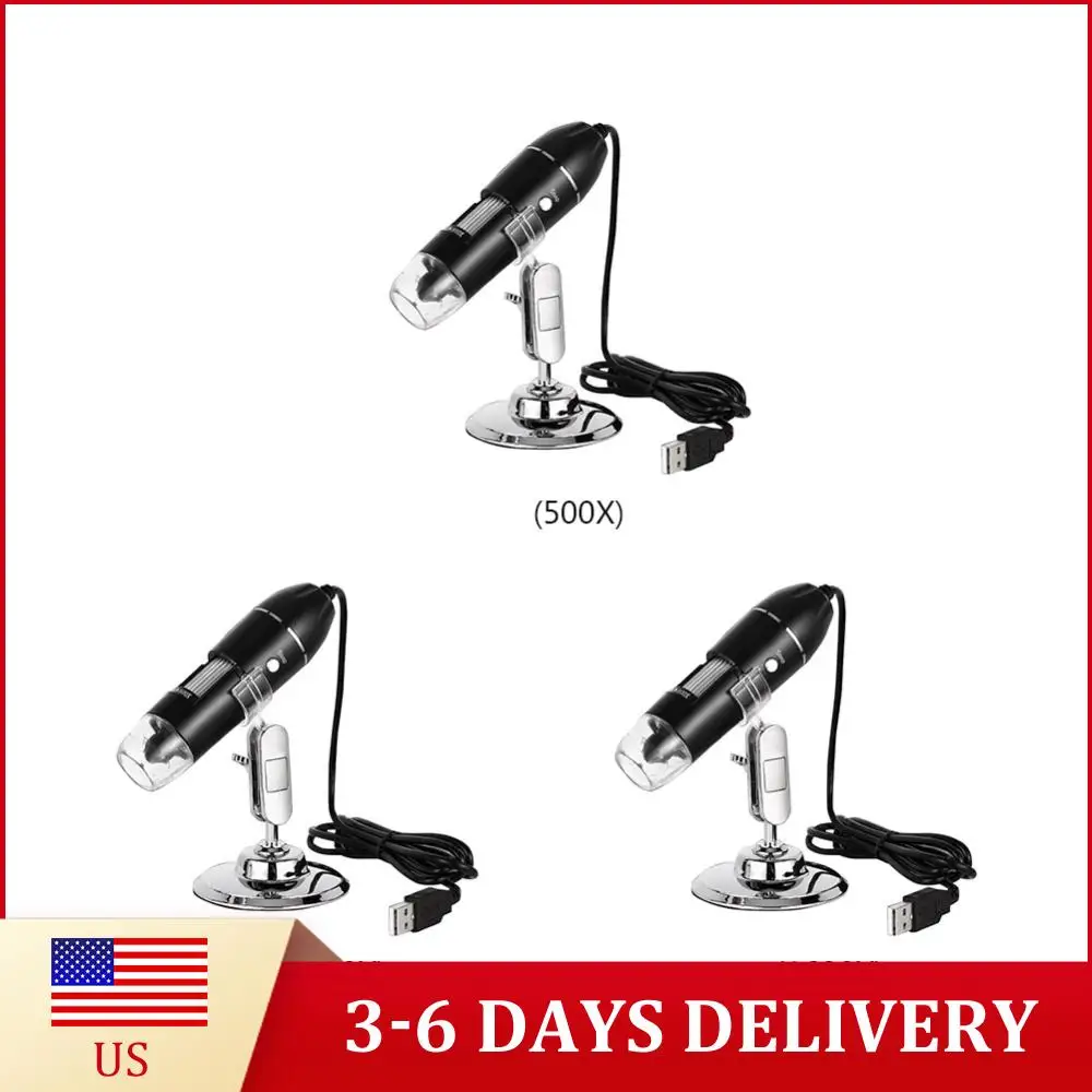 

Эндоскопическая лупа для пайки со светодиодной подсветкой и подставкой, увеличение 500X, 1000X, 1600X, для ремонта мобильных телефонов