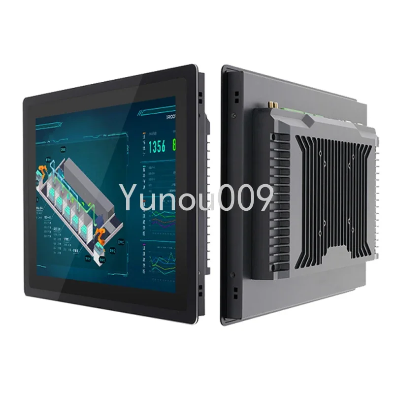 Fanless Embedded One Pc Fully All Capacitive Touch Pc Tablet Computer in Enclosed Industrial 15 Inch Screen Cooling With