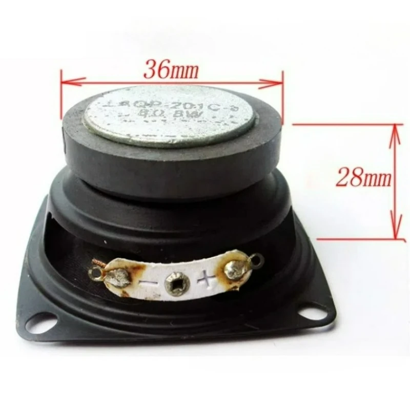 SOTAMIA 2 uds 2 pulgadas HiFi altavoz de rango completo 8 Ohm 8W 52mm altavoz Multimedia de música de carrera larga DIY Bluetooth pequeño altavoz