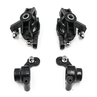 ABUM-4X Steering Knuckle C-Hub Carrier Rear Hub Carrier Set For Wltoys 144001 144010 124016 124017 124019 RC Car Spare Parts