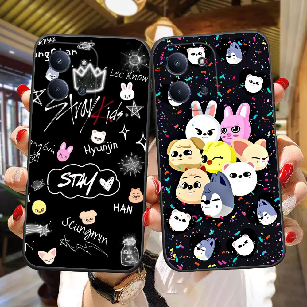 Чехол для телефона Redmi A1 A2 A3 A5 A7 15 15C 14C 13C 12C 12 10 10C 9C 9A 9 8 8A K60 K40 K30 Funda Shell Cover K-pop S-Stray K-Kids