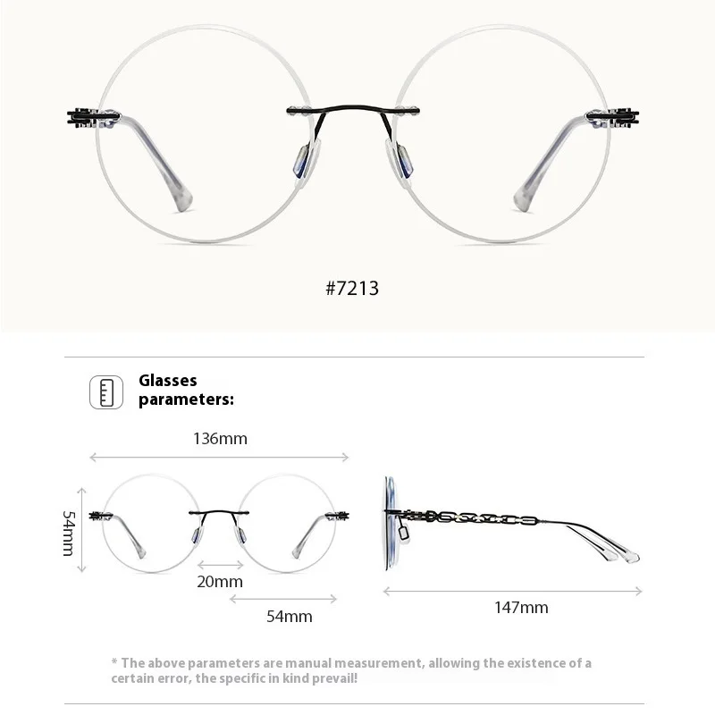 COHK New Style Round Magnet Clip On Glasses Frame Trend Polarized Sunglasses Women Brand Design Optical Computer  Eyewear UV400