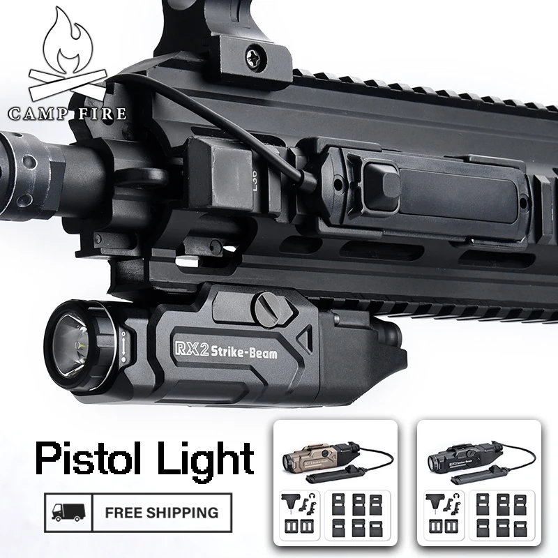 

Тактический фонарь SureFire X300U Ultra Bright LED для оружия с быстрым активированием и управлением с пульта, совместимый с планкой Picatinny 1913, аксессуар для пистолета