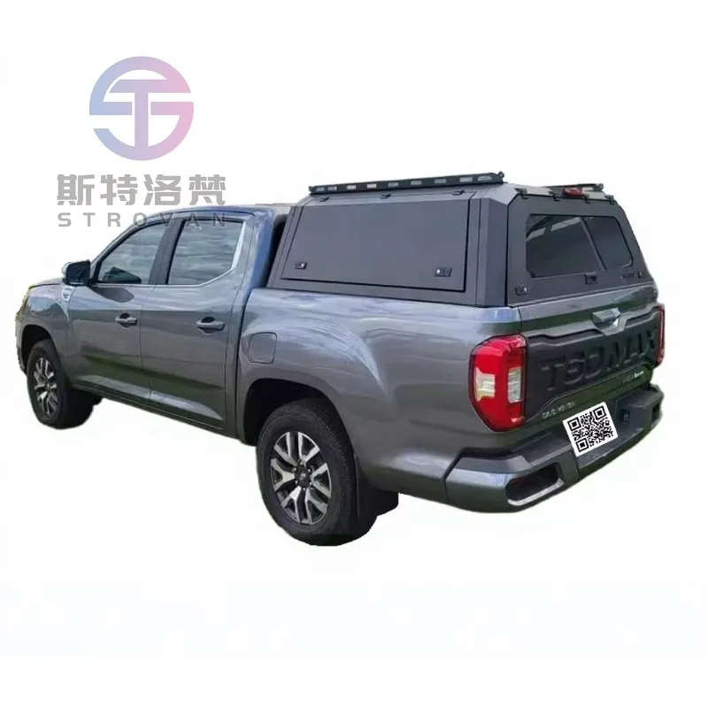 

STLF Steel Deluxe Pickup Canopy Truck Topper Camping Truck Bed Cap for Maxus LDV T60 Pick Up Trucks