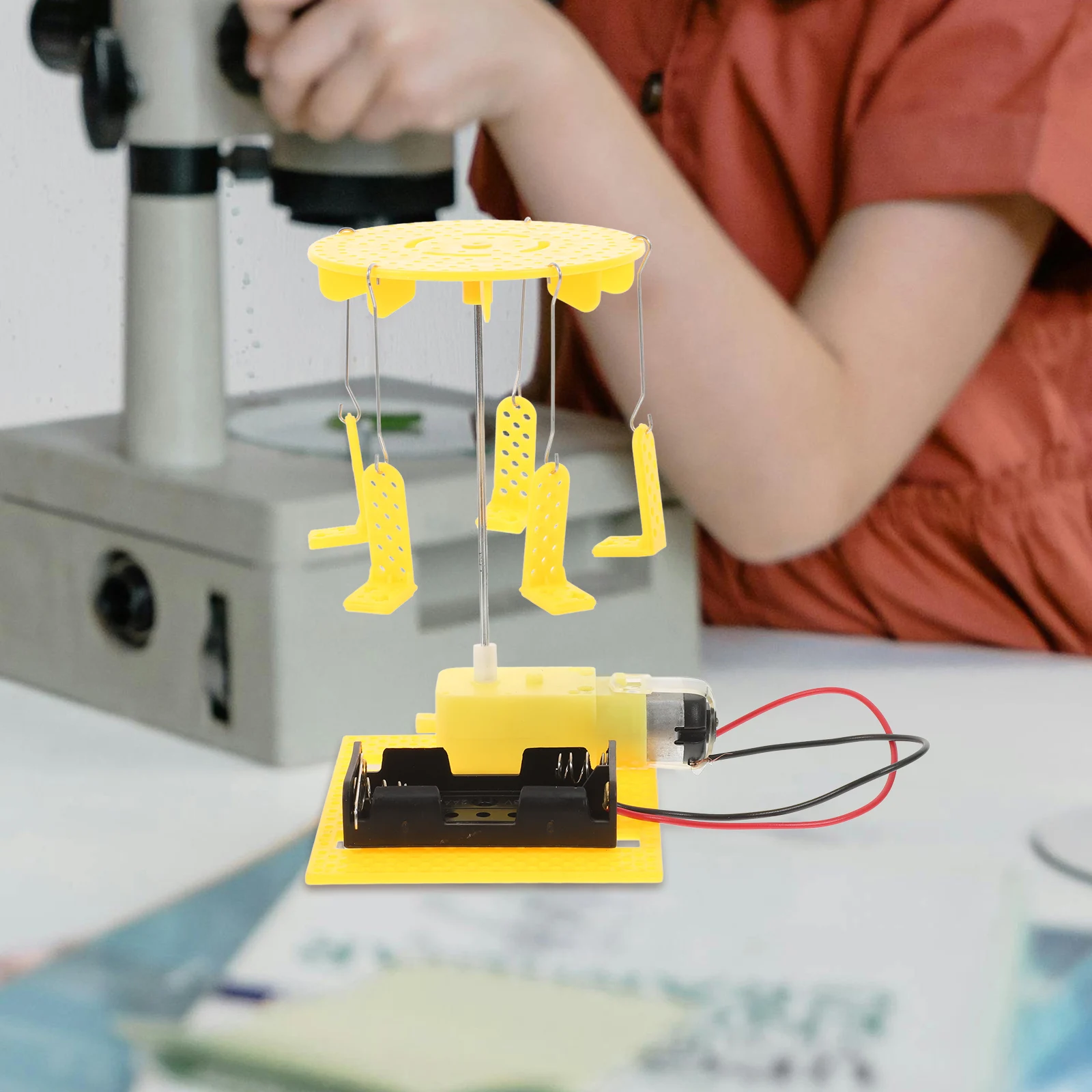 

Rotating Speed ​​Toys Student Plastic Diy Flying Chair Science Project