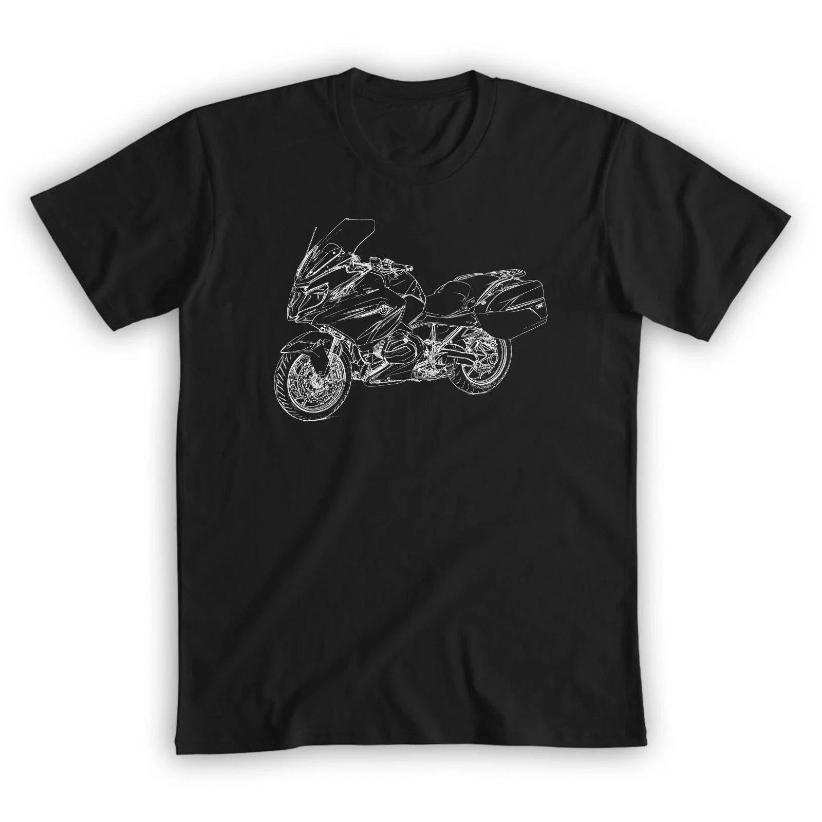 

2025 New summer Men T Shirt Casual R1200RT T-shirt motorcycle Graphic Short Sleeves 100% Cotton Cool Tee