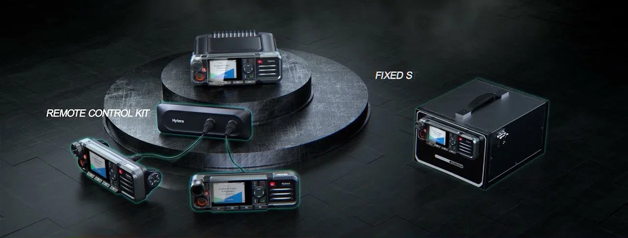 Digital Analog Hytera Hyt HM685 Car Mobile Radio Vehicle Intercom VHF Trunnion GPS Bluetooth High Power Walkie Talkie Long Range