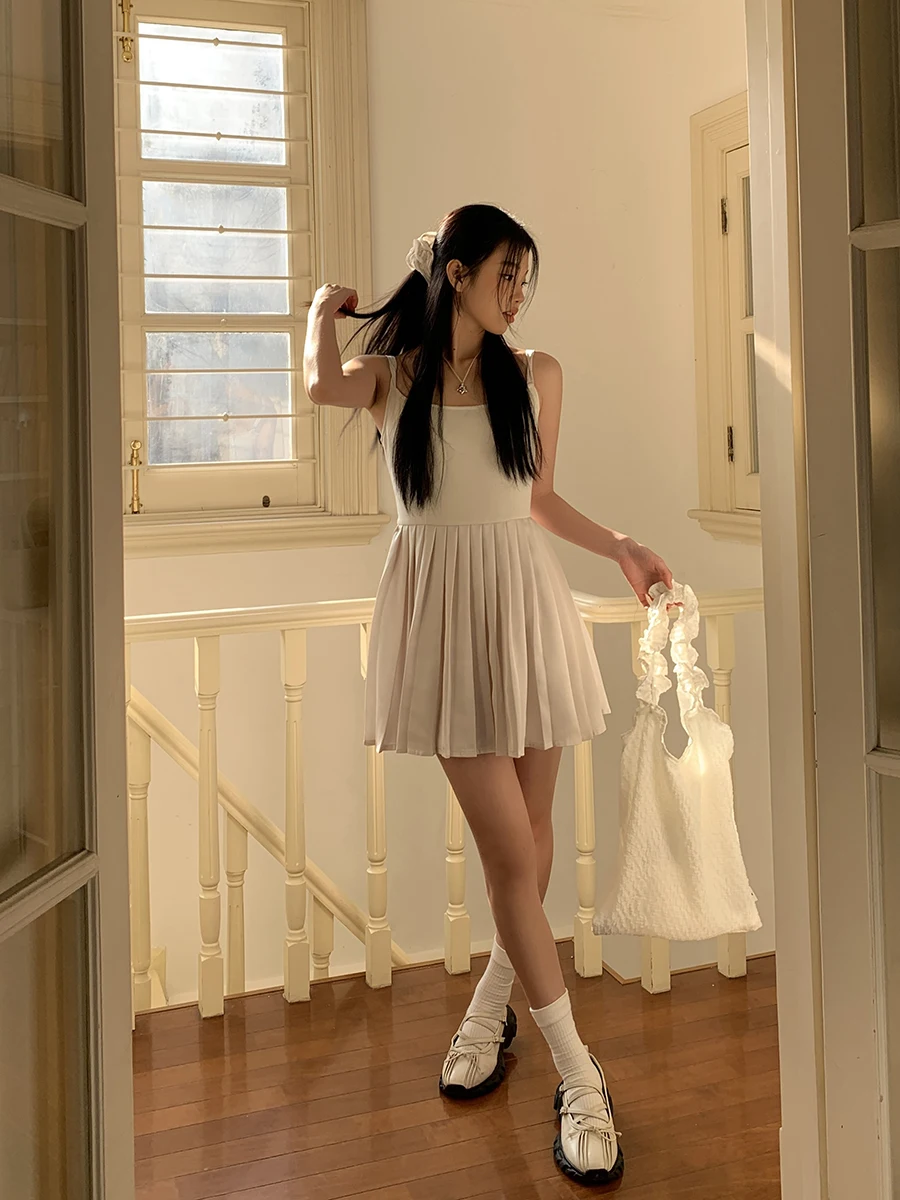 

Red Celebri Studio Summer Women's Dr Ele High Waist Svel Polyester Fiber Commute Sle Tea Break Skirt