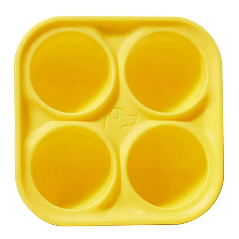 Silicone Puppy Treat Molds Non-Stick Frozen Dog Treat Molds Frozen Chocolate Mold For Pet Supplies Dishwasher Safe And Reusable