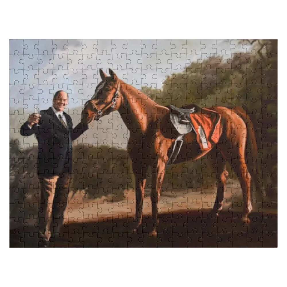 

Tony Soprano with horse, Pie-Oh-My - HBO's The Sopranos Jigsaw Puzzle Christmas Toys