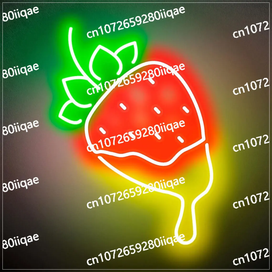 

Клубничная неоновая вывеска с фруктами, настенный декор, бар, пиво, сладкий бизнес-магазин, неоновый ресторан, домашний декор, подарок на день рождения для детей, свадьба