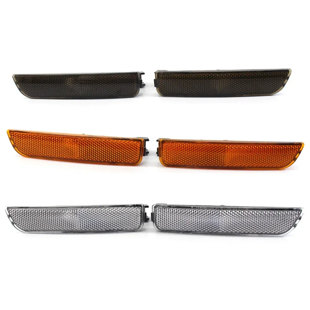 1 Pair of Car Front Corner Bumper Side Marker Turn Signal Light Shell 2 Color Lens For Volkswagen VW Passat B5 B5.5 2001-2005