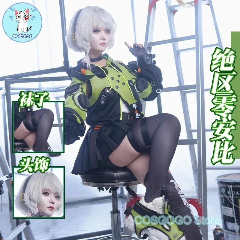 Zenless Zone Zero Anby Demara Cosplay Costume Women Cos Game Anime Party Uniform Hallowen Play Role Clothes Clothing