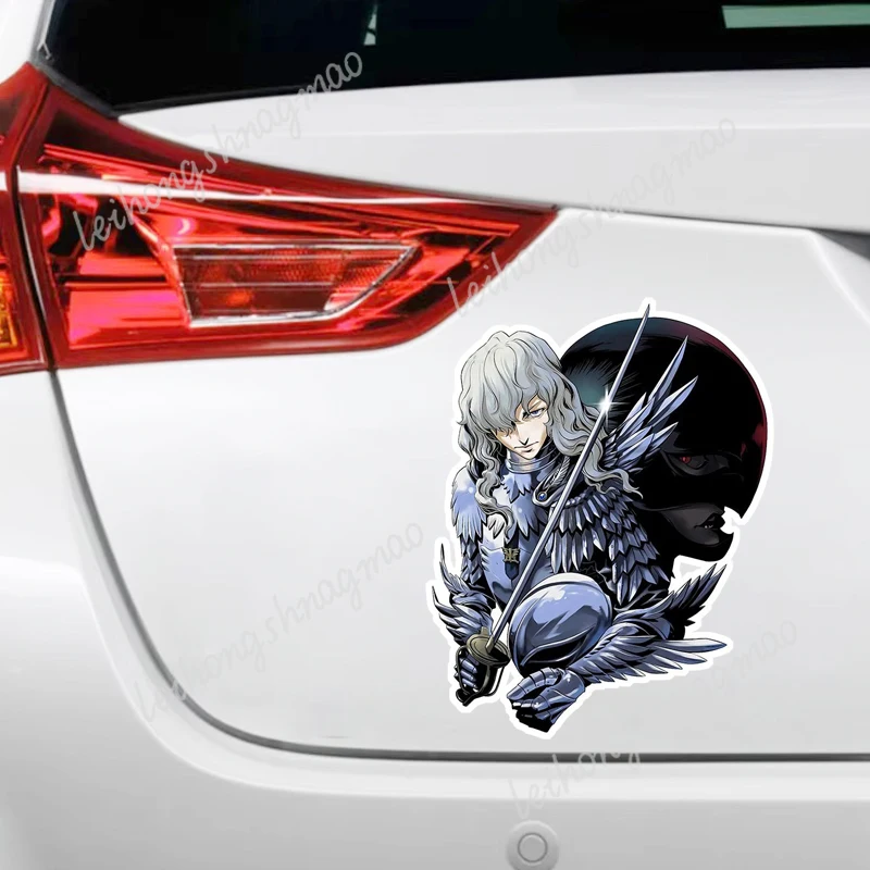 

Fashion Anime Berserk Griffith Car Stickers for Covering Car Scratches Notebooks Motorcycles Decorative Accessories Vinyl Decals