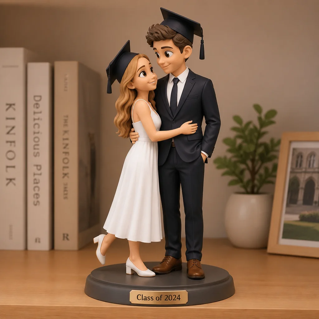 Photo Customization 3D Full-Color Printing Q-Version Personalized Birthday Gift 3D Real-Person Figurine