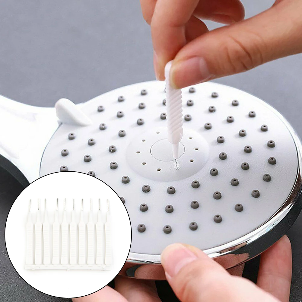 20PCS Shower Head Cleaning Brush Anti-clogging Small Brush Mobile Phone Hole Cleaning Tools Keyboard Gap Washing Accessorie