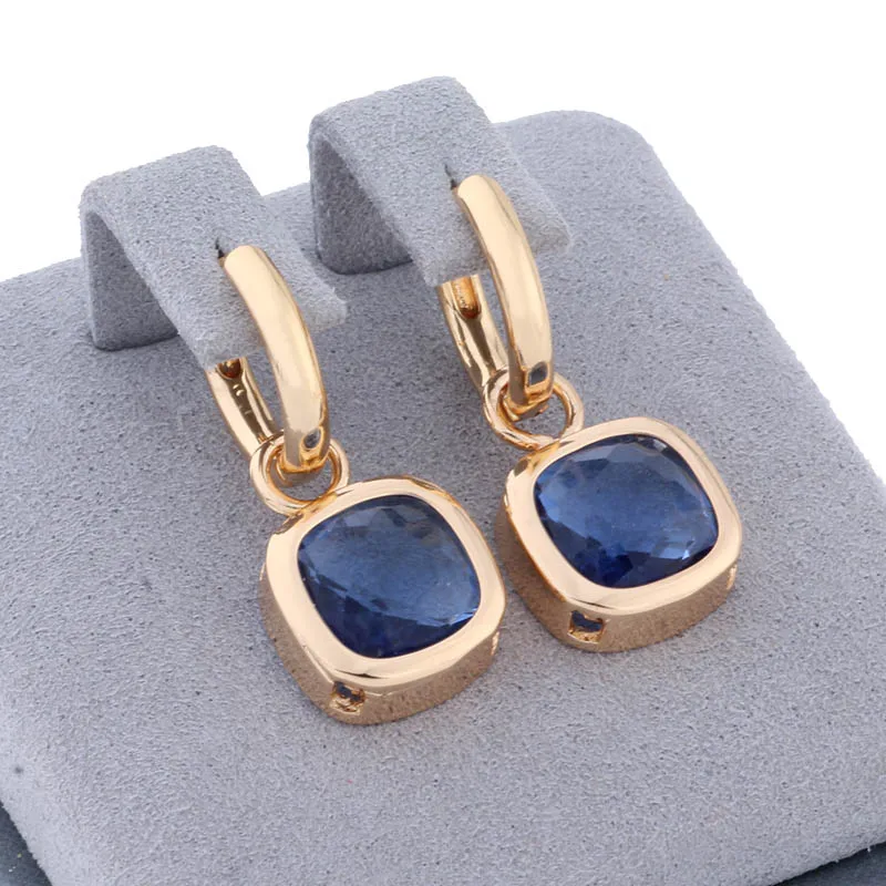 New Trendy Cute Drop Earrings for Women Gold Color  Unusual Earrings Daily Fashion 2023 Woman Jewelry