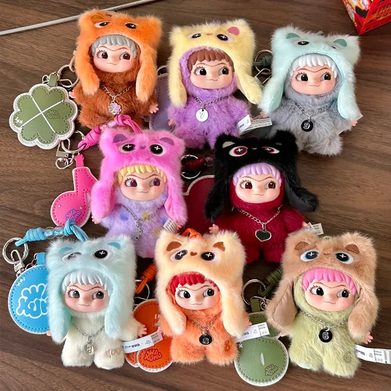 

Подлинная слепая коробка серии Qi Meng Island Wakuku третьего поколения Let's Hack It Немедленно 3,0, плюшевая подвеска, модная игрушка